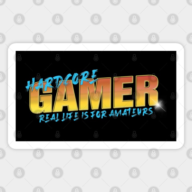 HARDCORE GAMER #2 Magnet by RickTurner